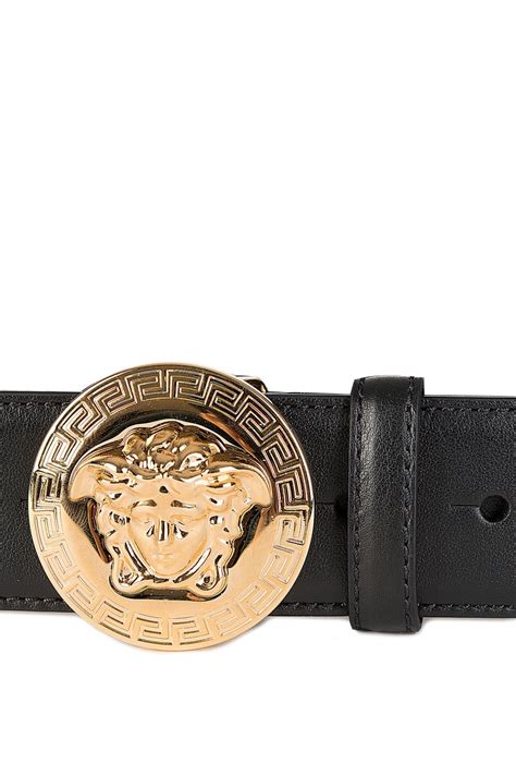 versace belt gold buckle|farfetch Versace belt for men.